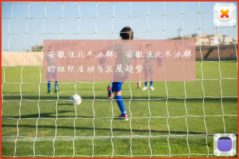 安徽淮北冬泳群：安徽淮北冬泳群的组织活动与发展趋势
